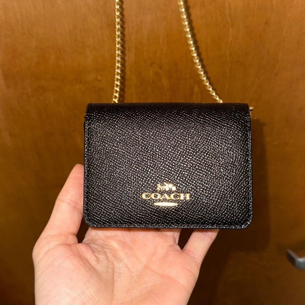 Coach Mini Wallet On A Chain